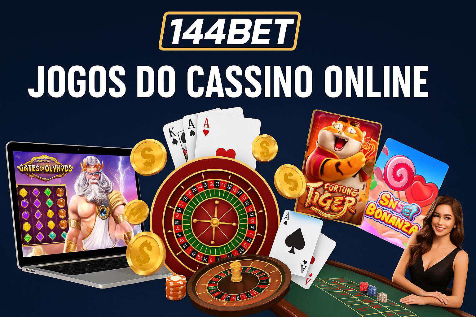 Jogos de cassino online inovadores e emocionantes na 144BET