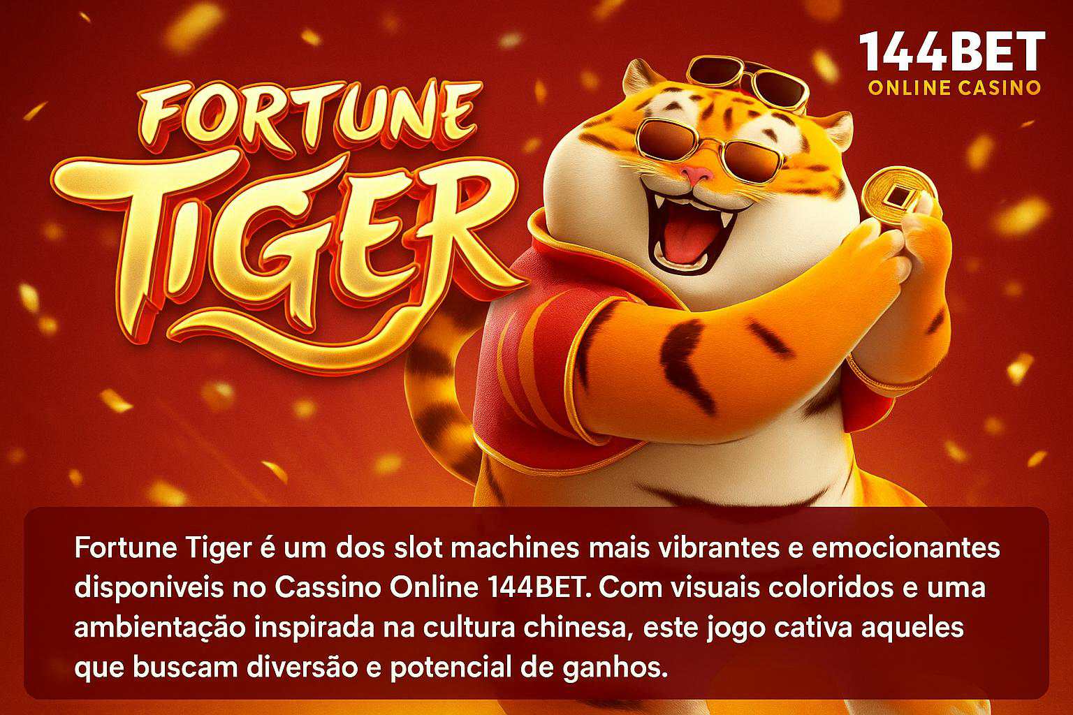 Fortune Tiger é um jogo imperdível no 144BET Casino