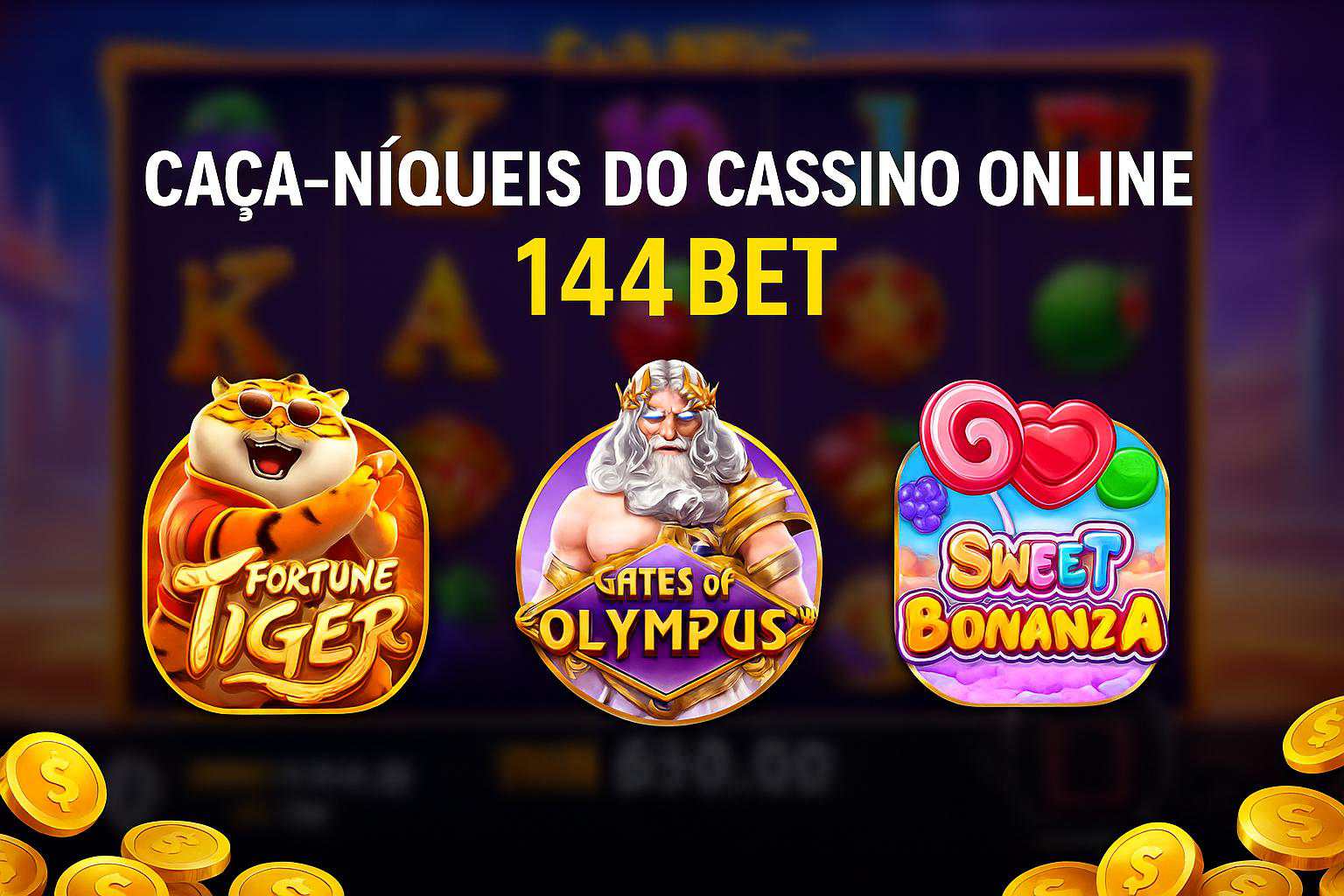 Jogos de Slot no Casino Online 144BET