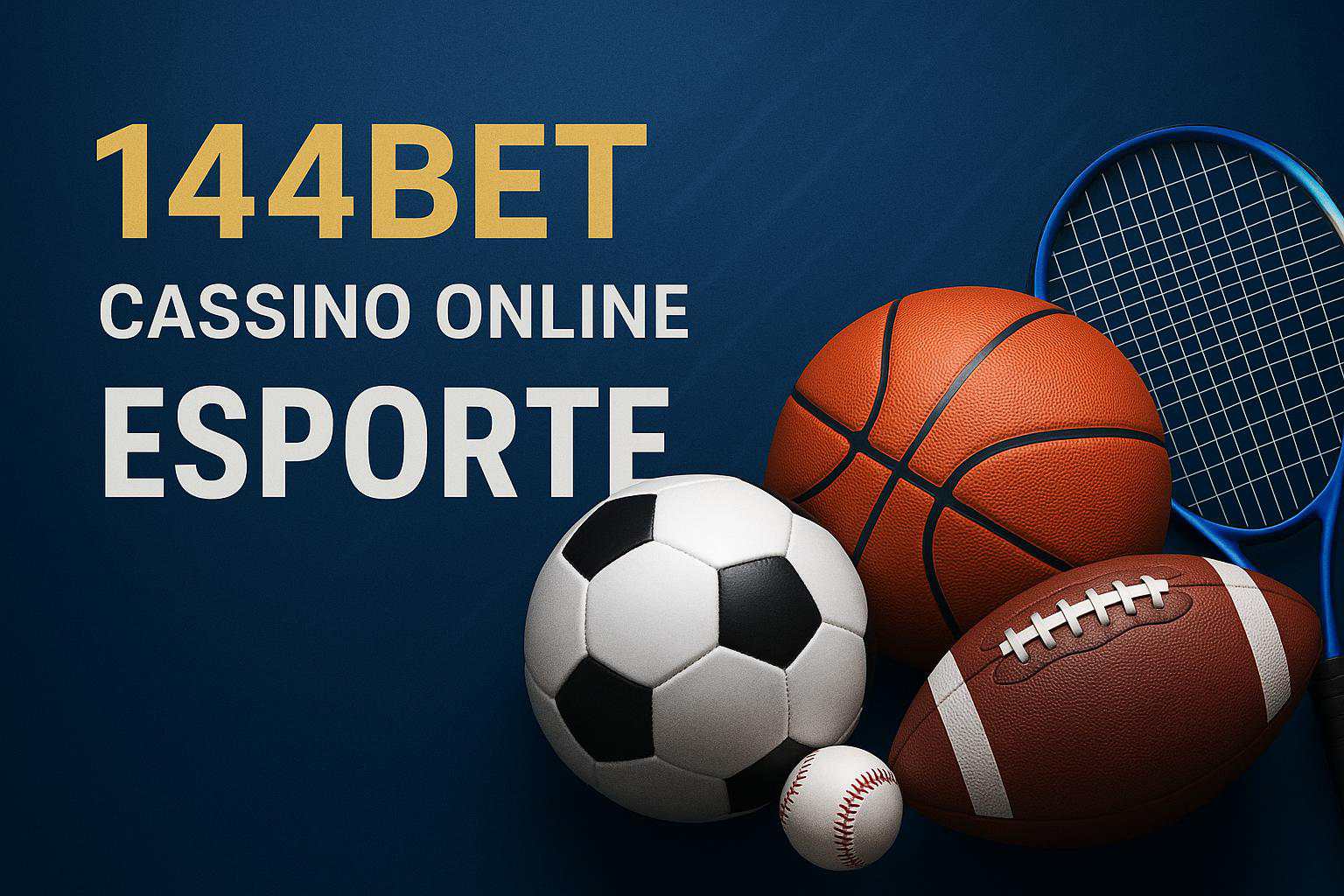 Apostas esportivas no cassino online 144BET