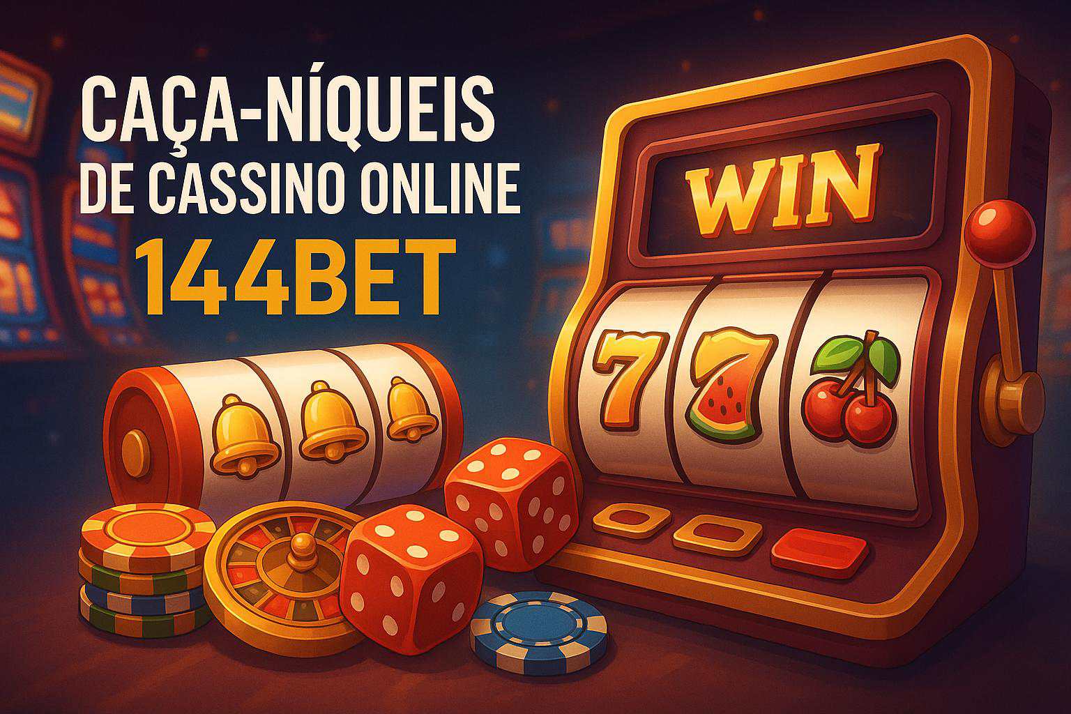Explore o mundo das slot machines no 144BET Casino